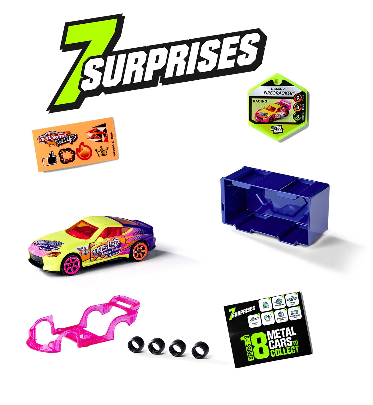 Trouvez Tune Ups Series 2 - Lot de 4 avec 28 surprises, 4 voitures